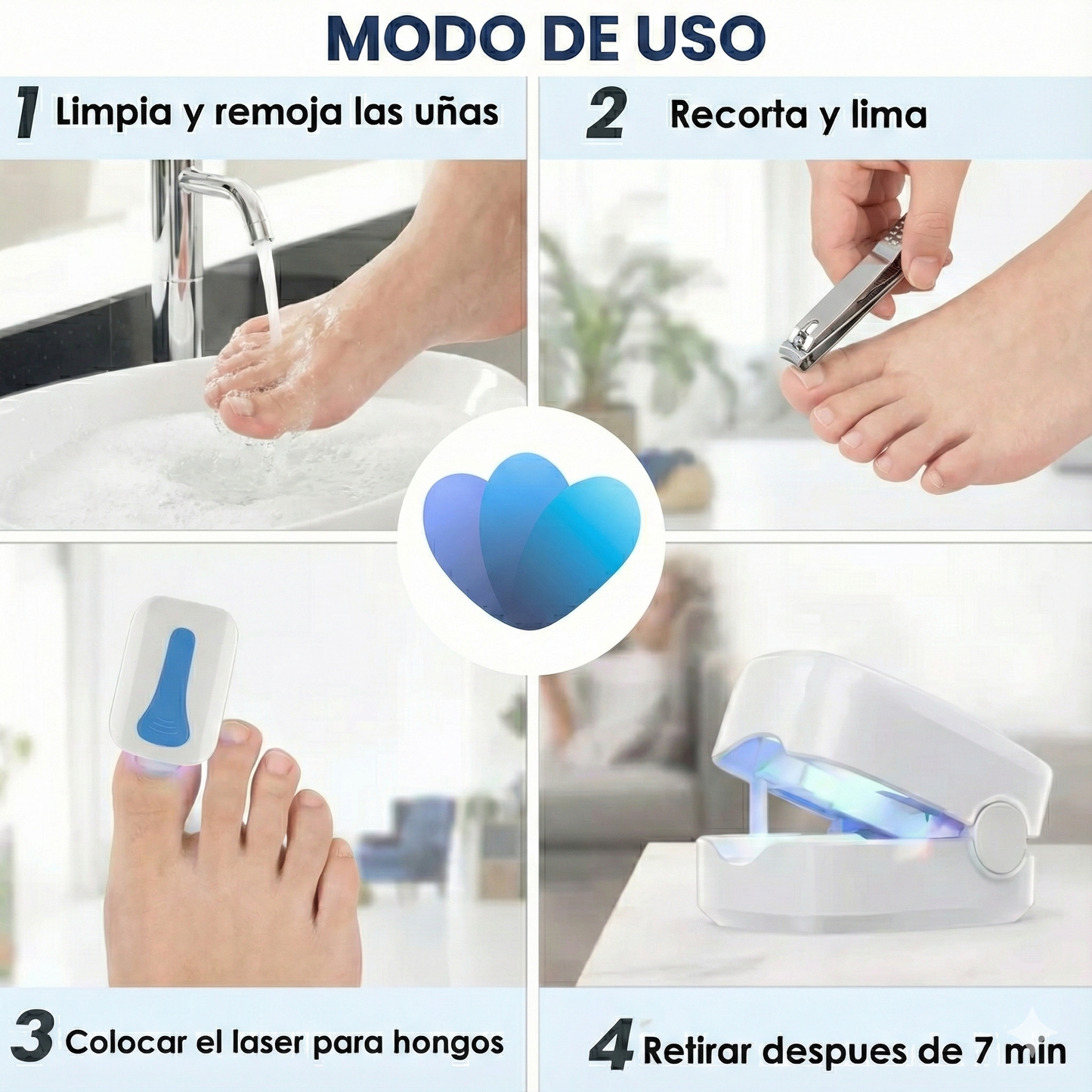 Láser Clean Nail – Tratamiento para hongos en las uñas
