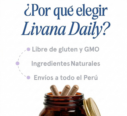 LIVANA DAILY - Suplemento natural para la regulación del estrés